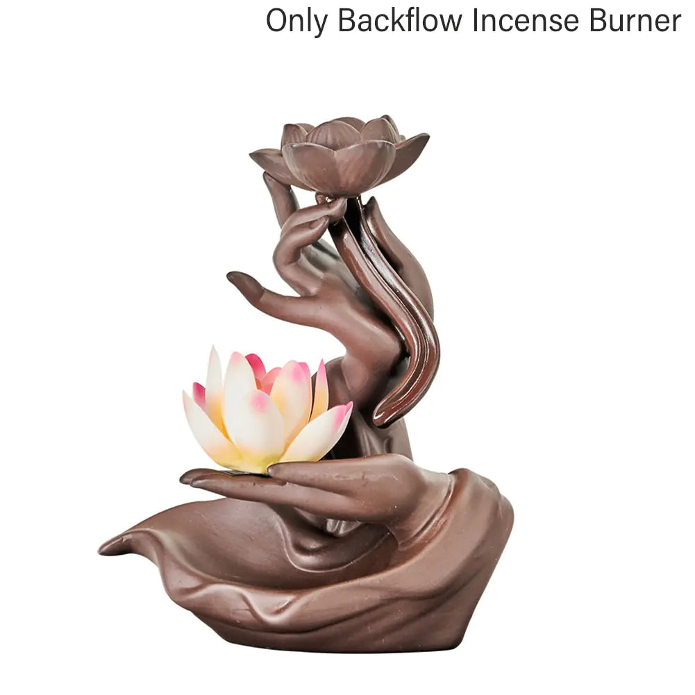 Lotus Backflow Incense Burner