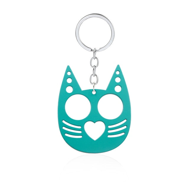 Cat Protection Keychain - DARK MOON