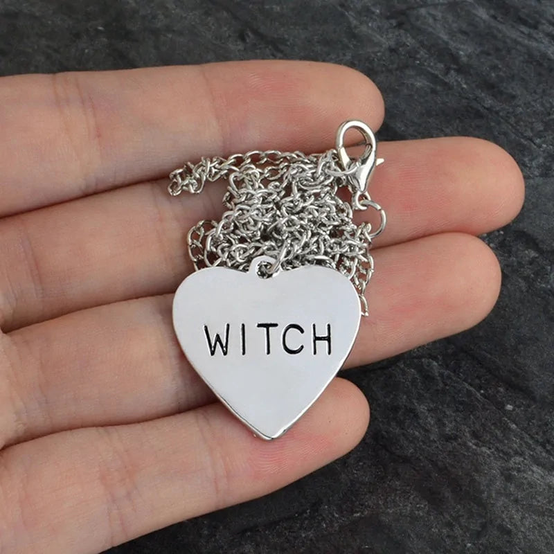 Witch Heart Necklace