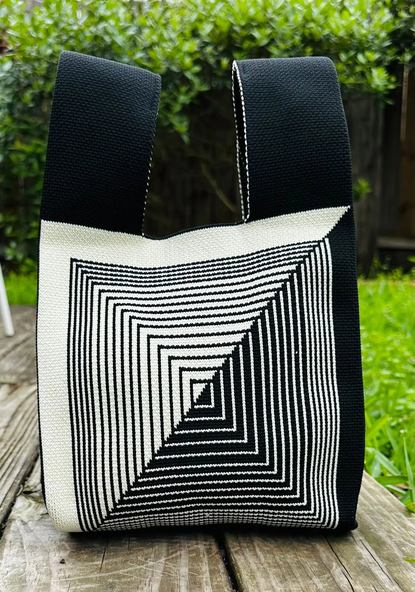 Geometric Tote Bag