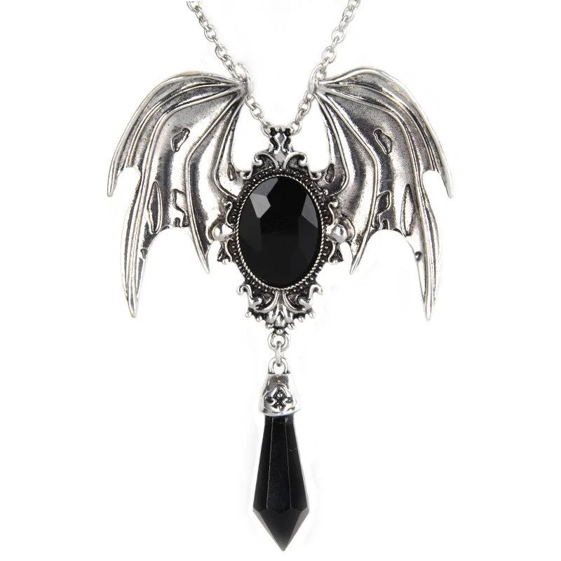 Winged Crystal Necklace