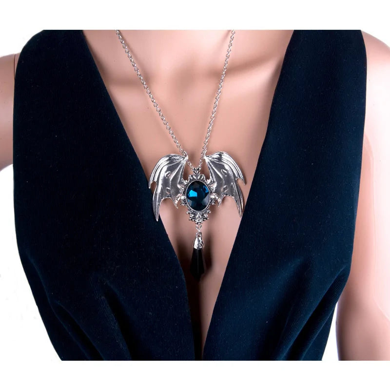 Winged Crystal Necklace