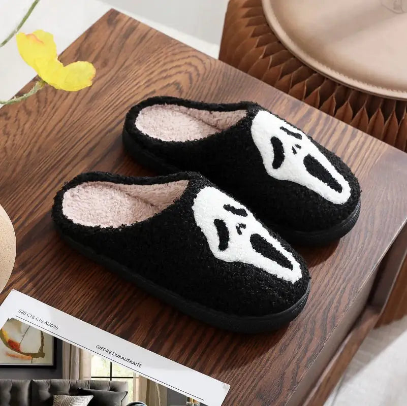 Ghost Face Slippers