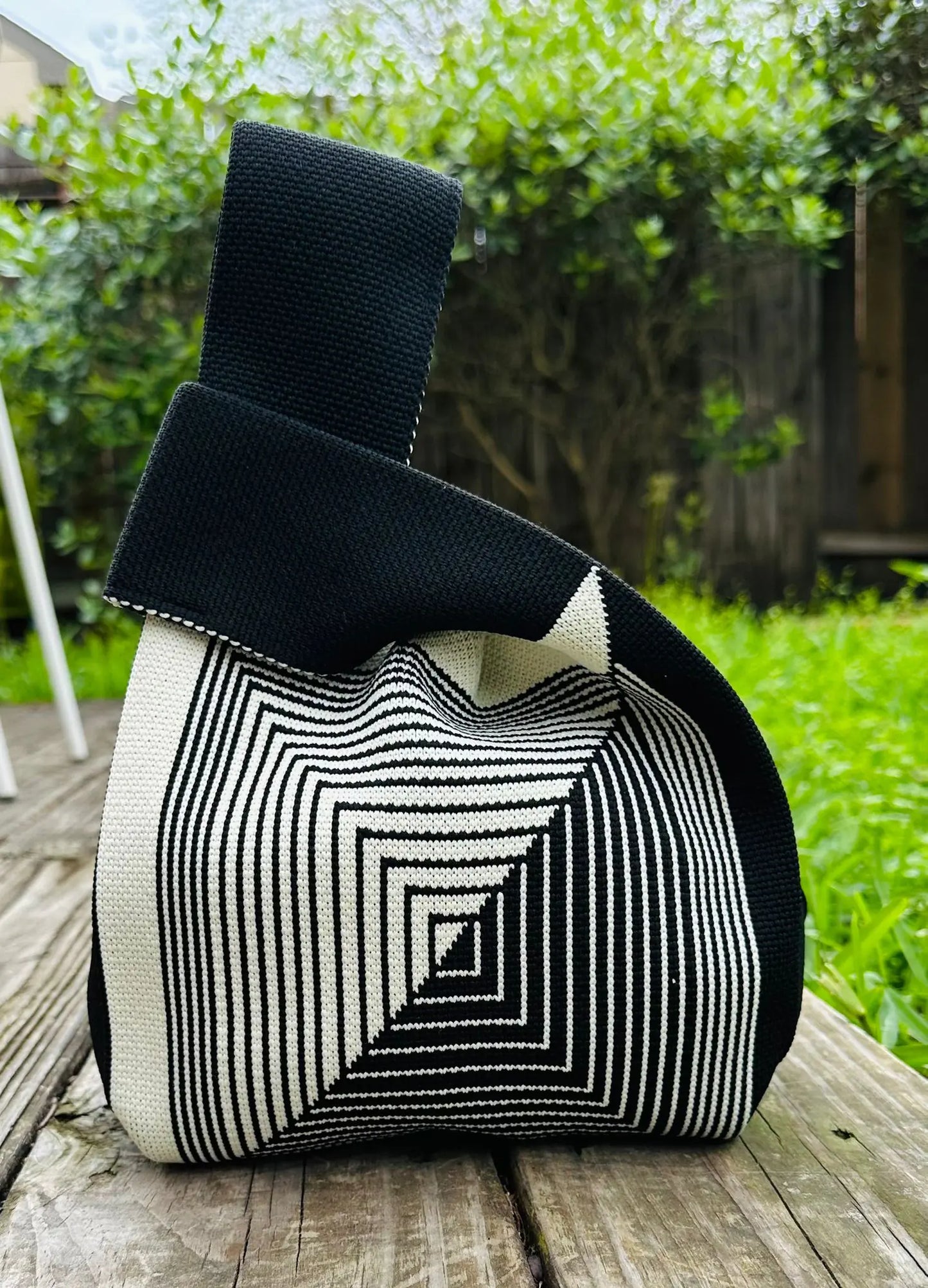 Geometric Tote Bag