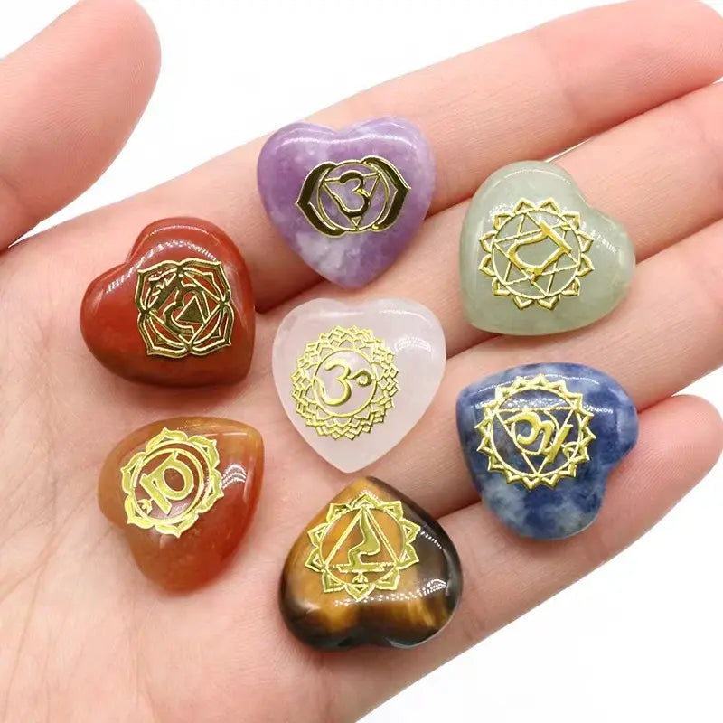 Chakra Heart Stones