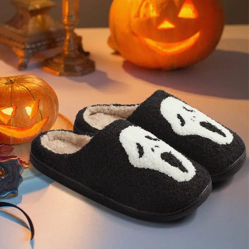 Ghost Face Slippers