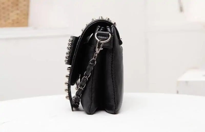 Skull Studded Bag