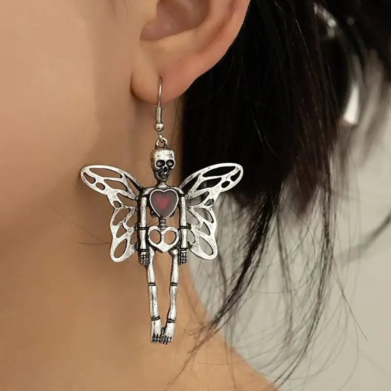 Skeleton Earrings