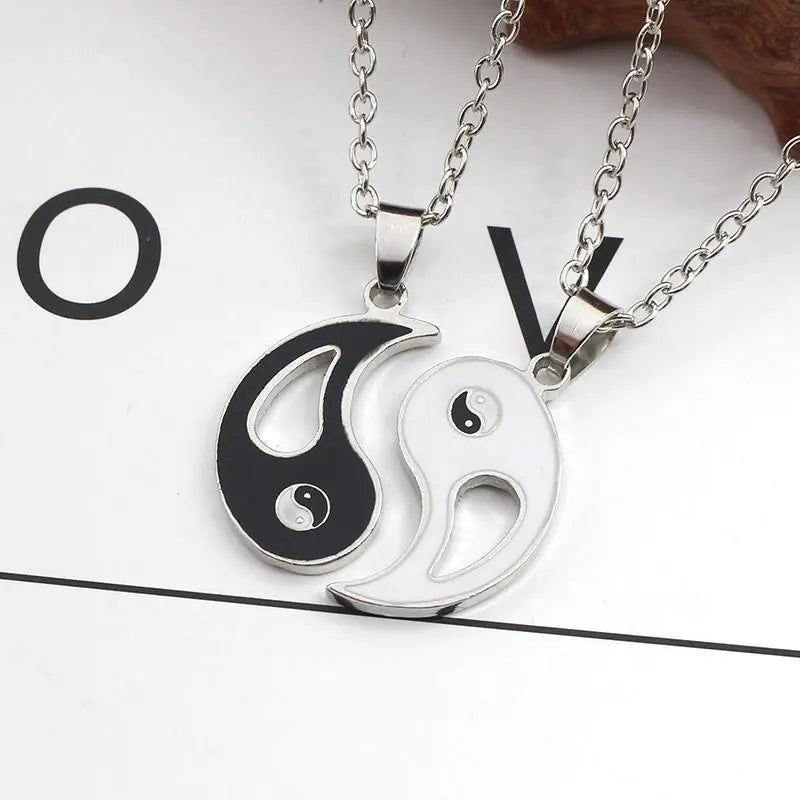 Yin Yang Friendship Necklace