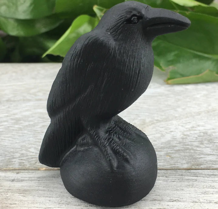 Crow Figurine