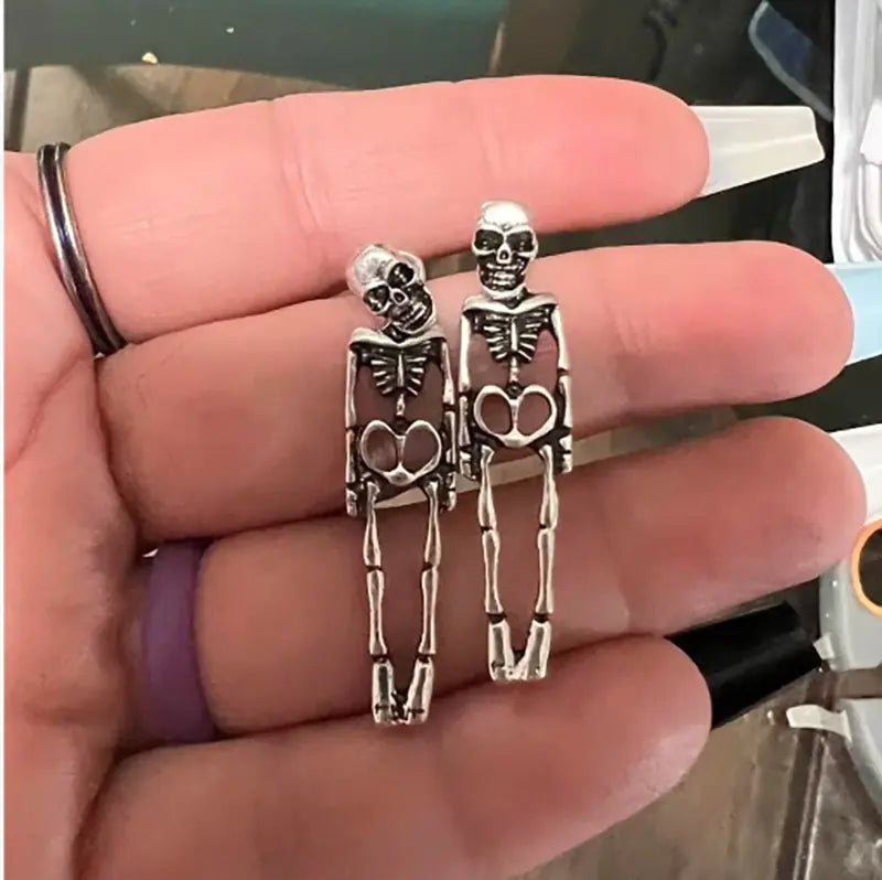 Skeleton Earrings