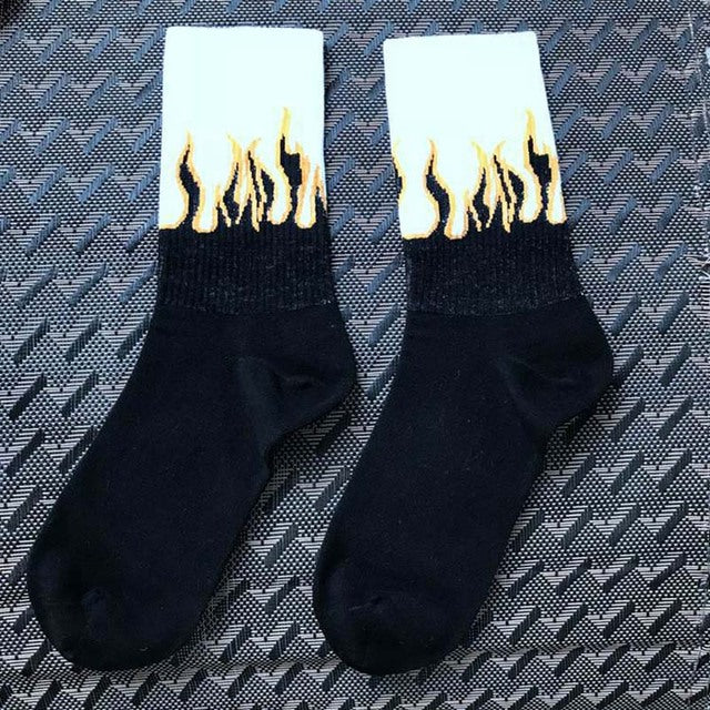 Flame Socks - DARK MOON