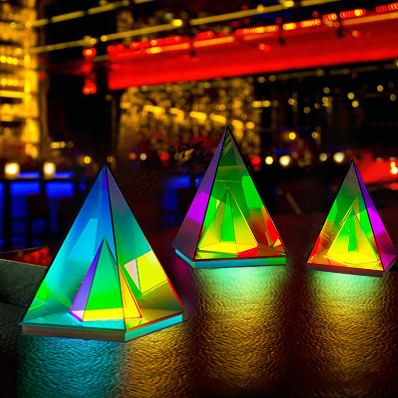 Psychedelic Pyramid Light - DARK MOON