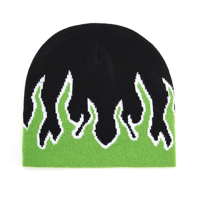 Flame Beanie - DARK MOON