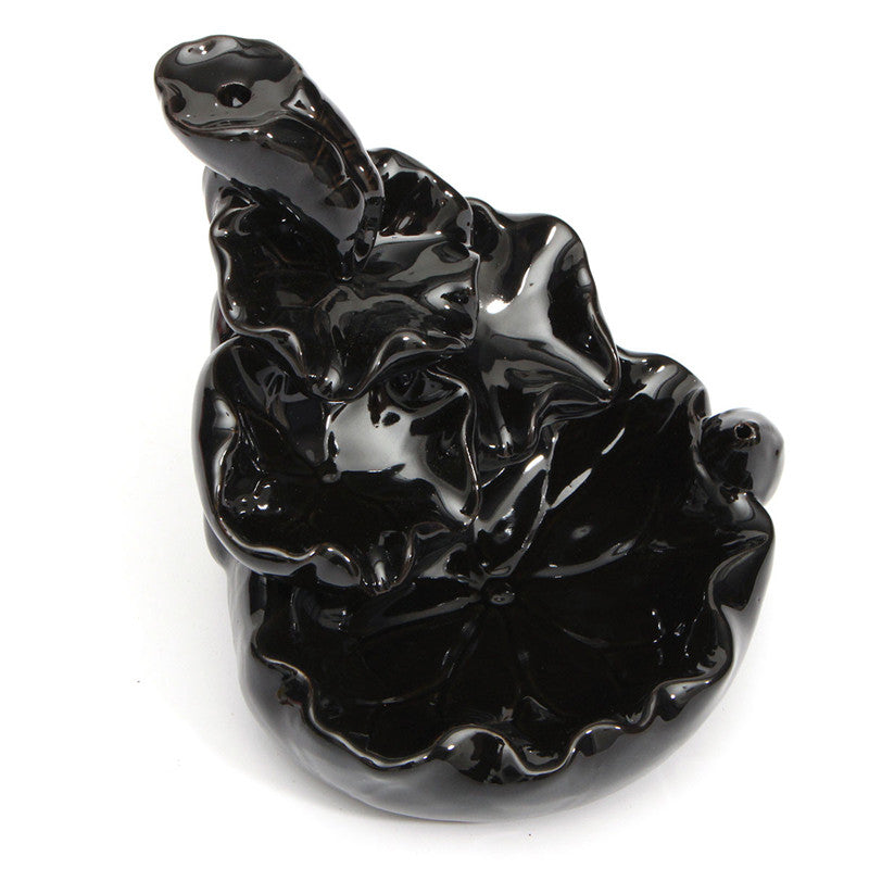 Fountain Backflow Incense Burner - DARK MOON