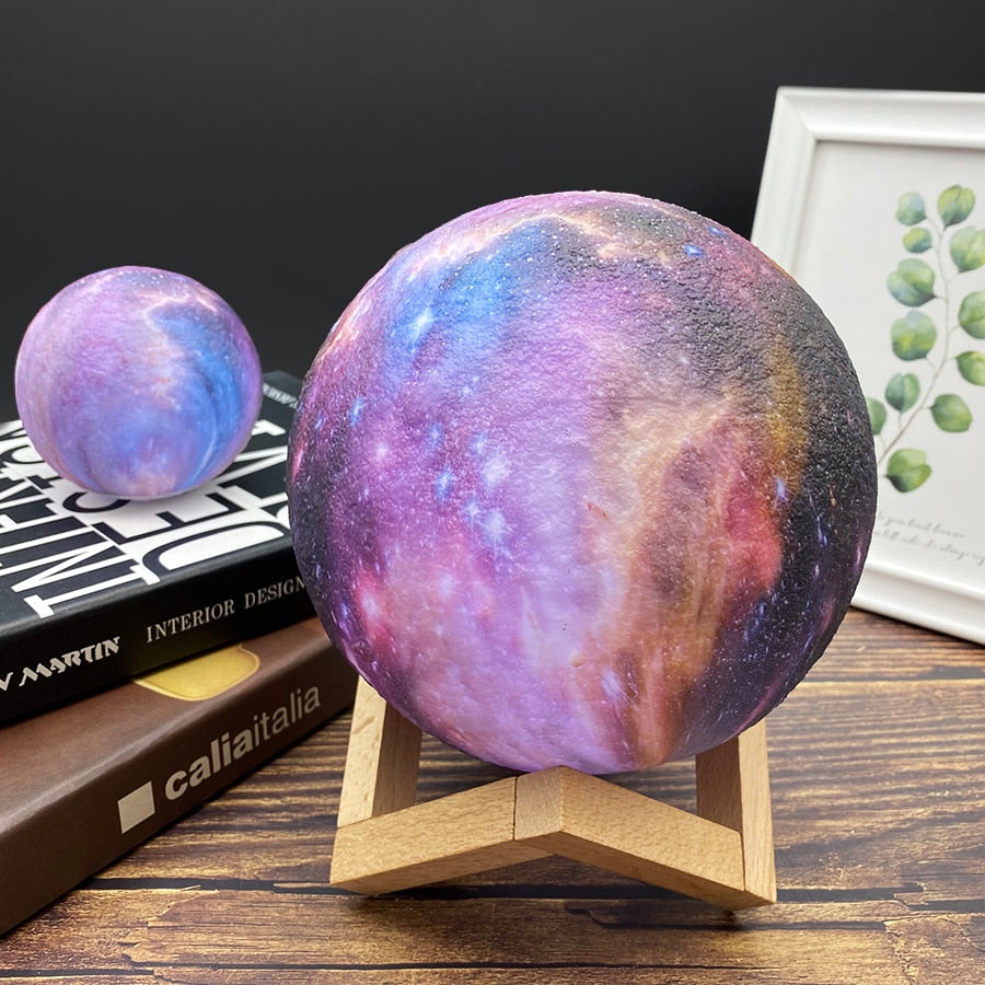 Starry Sky Moon Lamps - DARK MOON