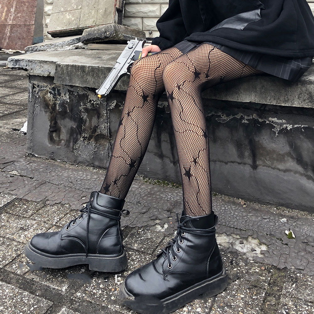 Fishnet Tights - DARK MOON