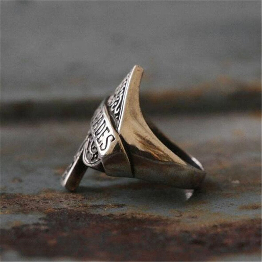 Ace Of Spades Poker Ring - DARK MOON