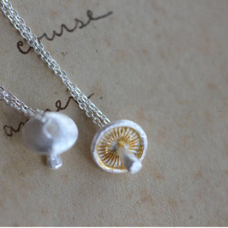 Mushroom Necklace