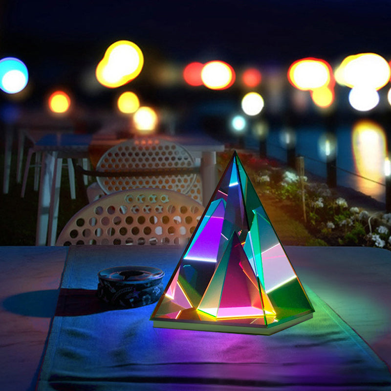 Psychedelic Pyramid Light - DARK MOON