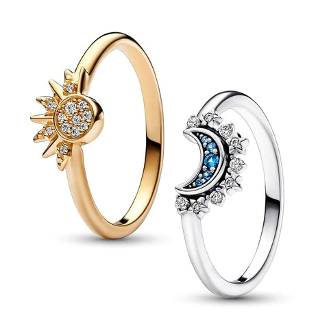 Sun and Moon Rings