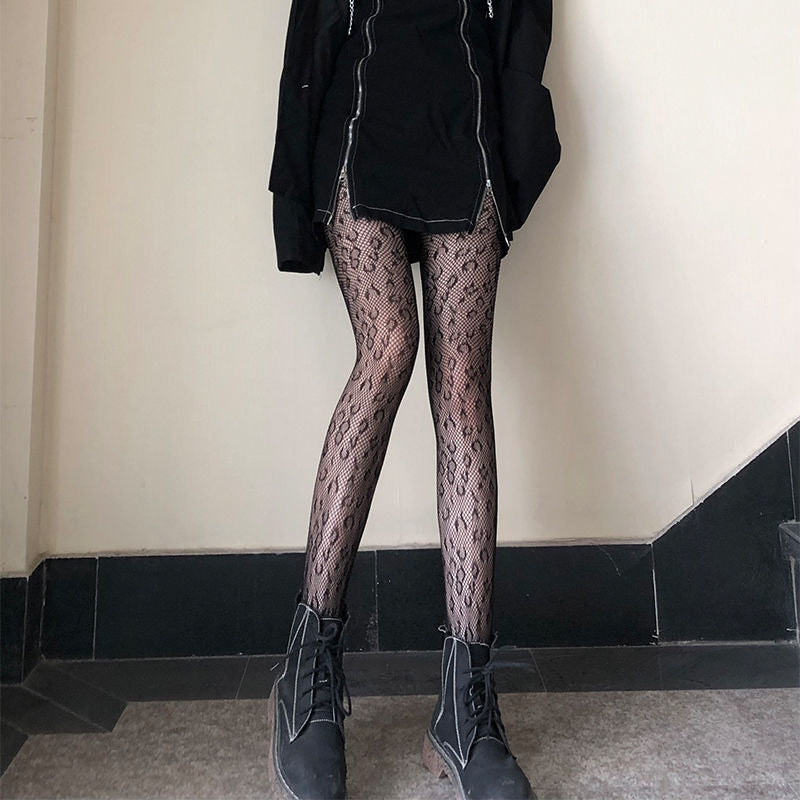 Fishnet Tights - DARK MOON