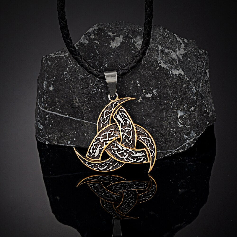 Odin's Horn Necklace - DARK MOON