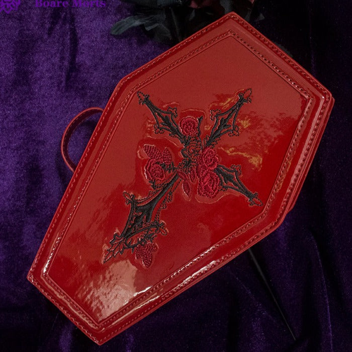 Coffin Handbag - DARK MOON