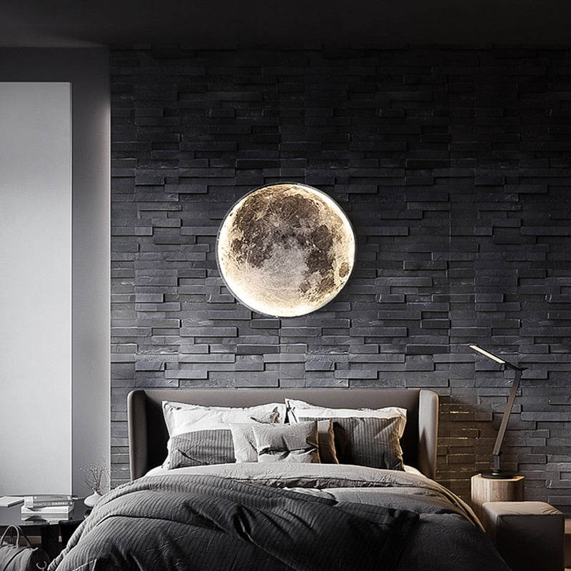 Moon Wall Light - DARK MOON