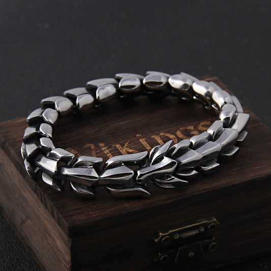 Dragon Scale Bracelet - DARK MOON