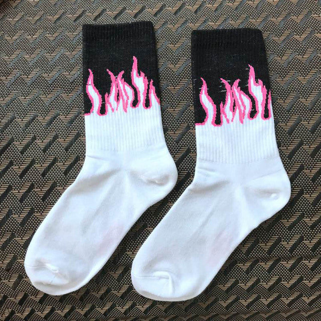 Flame Socks - DARK MOON