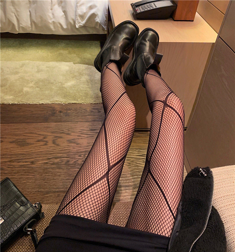 Fishnet Tights - DARK MOON