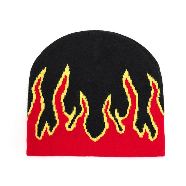 Flame Beanie - DARK MOON