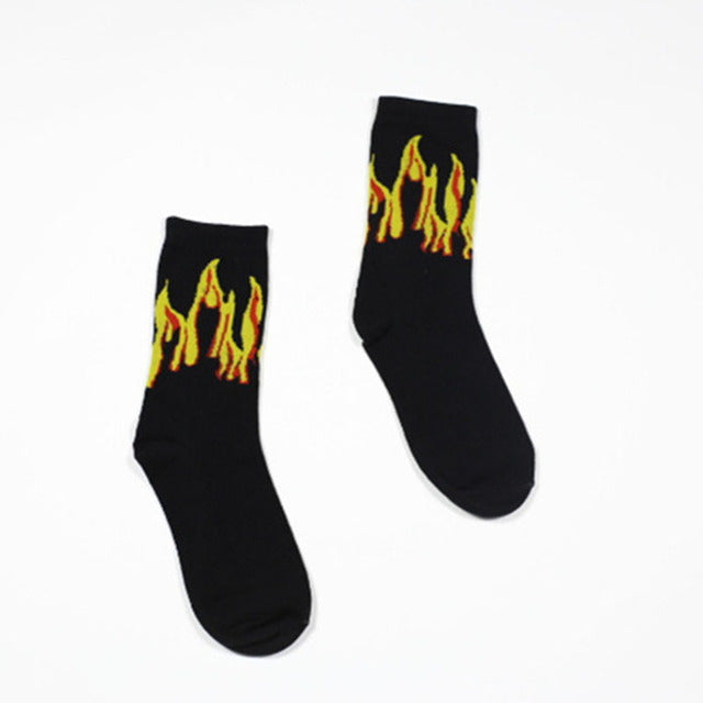 Flame Socks - DARK MOON