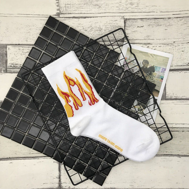 Flame Socks - DARK MOON