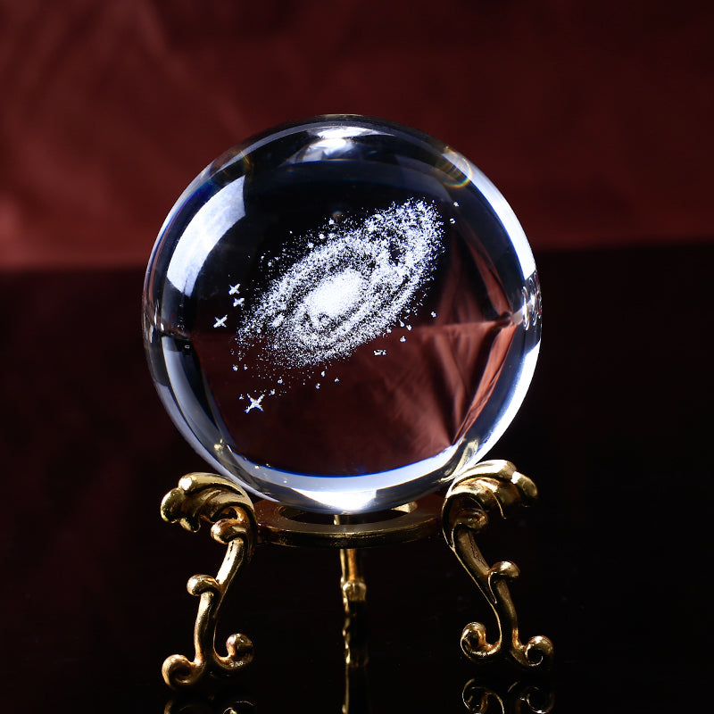 Galaxy Crystal Ball - DARK MOON