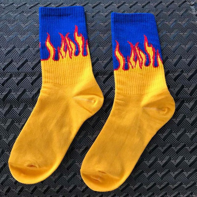 Flame Socks - DARK MOON