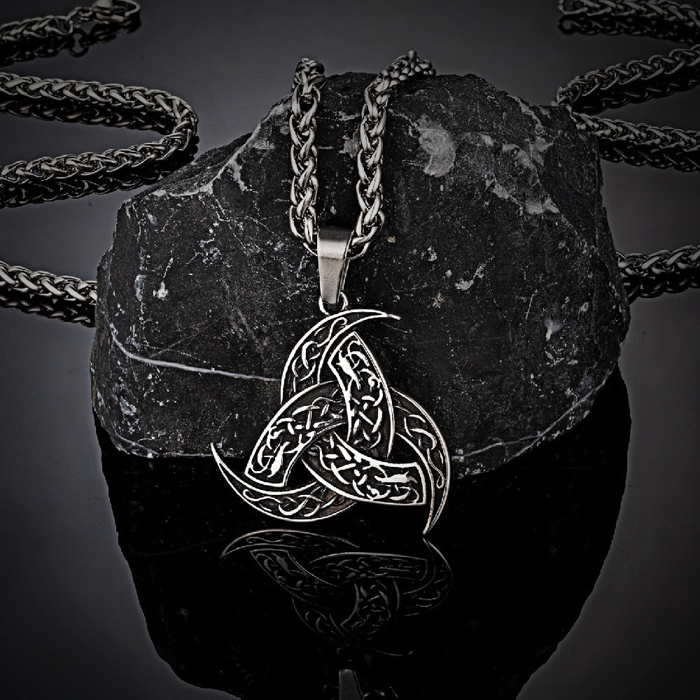 Odin's Horn Necklace - DARK MOON